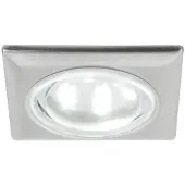 NICE PRICE LED Einbauleuchten Set Mini Eisen gebürstet 5 x 0,5W Tageslicht 6500K kaltweiß für Boden Wand & Decke