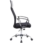 CasaDolce Casa Dolce Bürostuhl Wolfy, Netz, 64x60x113-123 cm, höhenverstellbar, schwarz, mit Ahrmlehnen