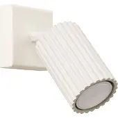 Licht-Erlebnisse Wandspot Aluminium GU10 verstellbar Creme Modern Wandlampe