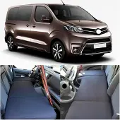 Markenlos Kinderbett Fahrerhausbett für Peugeot Expert 3 Traveller 2016