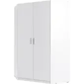 Meublorama MK-SNOW-SW-U11400_HG0001-06-B*3C/135KG, 9 Regale, 2 Tür(en), Weiß, MDF-Platten, 1170 mm, 1170 mm