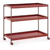 Kartell TRAYS Servierwagen matt lackiert 80x40 cm