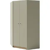 Masseno Drehtürenschrank VETTA 95/195/95cm 2-türig Grün