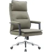 CasaDolce Casa Dolce Bürostuhl WILFRED, braun, 69x71x109-117 cm, drehbar und höhenverstellbar, Kunstleder