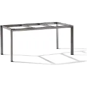 Sieger Tischgestell >Freesystem< in Eisengrau, Aluminium - 160x74x90cm (BxHxT)