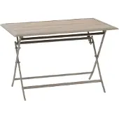 Hespéride Gartentisch 4-sitzer azua klappbar kaffee 110x71cm -