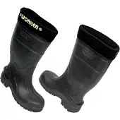 Lemigo Sicherheitsschuhe Gummistiefel Winterstiefel Gefüttert Winterschuhe (BLWORKER) Gr. 45