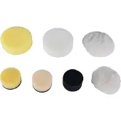 Ks Tools Polierpad Lammfell, Ø 50,0mm, 5er Pack ( 515.5129 )