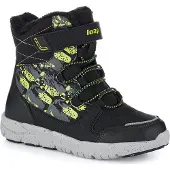 LOAP Kinder Winterstiefel Pike mit Gummizug, Klettverschluss, Schutzschicht und herausnehmbarer Innensohle