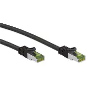 Goobay CAT 8.1 Patchkabel, S/FTP (PiMF), schwarz