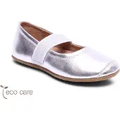 Bisgaard Ballerina Hausschuhe - Silber - - 24 - Hausschuhe