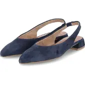 Tamaris Slingpumps Damen Leder Blau Größe: 38