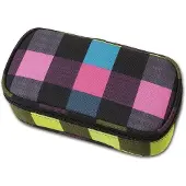 Tenneco Schüleretui Classic - Neon Checks