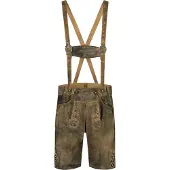 Haus Huberts Trachtenhose Kunstleder Urban Retro, Groesse:50