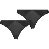Urban Classics Panty "Ladies Lace Tanga 2-Pack"