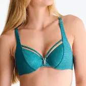 Lisca Unwattierter Bikini BH Blue Lagoon | Grösse: 38B | Farbe: Aqua