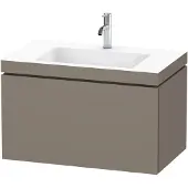 Duravit Waschtischunterschrank c-bonded L-Cube 80x48cm, 1 HL, f G m, 1 Ausz., wandhängend