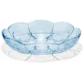 Holmegaard - Lily Kleine Eisteller - Blue Iris - Ø16 cm - 2 Stck.