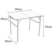 Marbueno Summer 10031b 90x60x39 Cm Klapptisch
