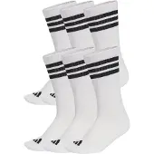 Adidas Herren Socken 3-Streifen Essentials Cushioned Crew Socken 6er-Pack