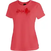 Maier Sports T-Shirt "Tilia Pique W", Damen, Gr. 34, rot (hellrot), 100% Polyester, Rundhals, Shirts T-Shirt, Damen Kurzarmshirt, leichtes Sommer Funktionsshirt, Rundhals, Reg Fit