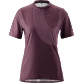 Gonso Radtrikot "Adventure Jersey Halfzip W" Damen Fahrradtrikot, modernes Half-Zip Trikot mit Rückentasche