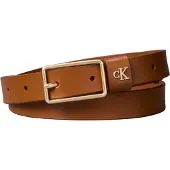 Calvin Klein Ledergürtel "SQUARE BUCKLE CK LOOP 25MM" Größenverstellbar