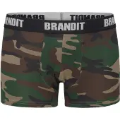 Brandit Boxershorts "Herren Boxershorts Logo 2er Pack" 1 Stk.