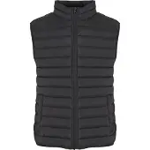 Urban Classics schlichte Herren Jacke gesteppt 70 g/m² Schwarz