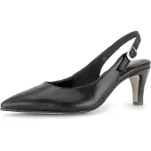 Gabor Slingpumps, Trichterabsatz, Businessschuh, Abendschuh in spitzer Form, G-Weite