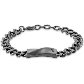 Police PEAGB0081703 Herren-Armband Contorto Grau