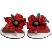 Dolce&Gabbana Dolce & Gabbana Sandalen aus Leder in Rot