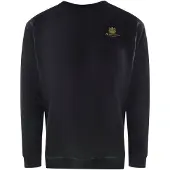 Aquascutum - Iconic Crest - Schwarzes Trainingsset Mit Rundhalsausschnitt