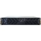 Chieftec UNC-210T-B, Rack, Server, Schwarz, ATX, micro ATX, SECC, 2U