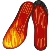 INF Beheizte Einlegesohlen mit Temperaturregelung Black 40-46