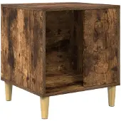 vidaXL Hundehütte Räuchereiche 44 x 42 x 49 cm Holzwerkstoff