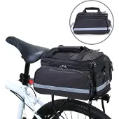 RPSTrading Gepäckträgertasche wasserdichte Fahrradtasche Hinterradtasche Gepäckträger Tasche mit Regenhülle