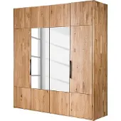 Home24 Drehtürenschrank - Wildeiche Massiv