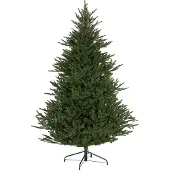 Novzep Realistischer Weihnachtsbaum 183 cm mit Ständer, Schnellaufbau, feuersicher