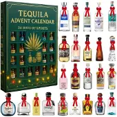 Zimtky 24 Tage Spirituosen-Adventskalender Tequila-Countdown-Kalender