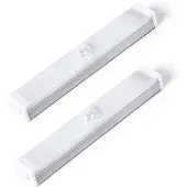 Dopwii USB LED Nachtlicht magnetisch, dimmbar, Bewegungsmelder, ideal für Schrank, Küche & Schlafzimmer