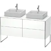 Duravit Waschtischunterschrank XSquare 140x54,8x77,8cm, 4 Ausz., steh., we matt