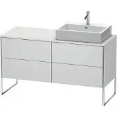 Duravit XS4923R3636 WTU XSquare 778x1400x548,bodenstehend