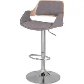 Home24 Barstuhl - Webstoff / Metall