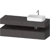 Duravit QA4778080490000 QTG KWTU WH Ek. 1600x550x600 Gt Mt. H