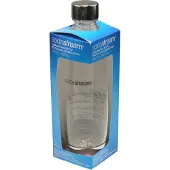SodaStream 1741190490, Karbonisiererflasche, Edelstahl, Transparent, Polyethylenterephthalat, Edelstahl, 1000 ml
