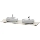 Duravit Waschtisch-Konsole Luv 178,3x59,5x2cm, a Quarz, 2 A., sa Struk.