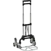 Zimtky Treppensteiger Sackkarre faltbar 6 Rollen System festem Aluminium 70kg