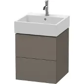 Duravit L-Cube Waschtischunterbau wandhängend, 2 Schubkästen, 484x544x459mm, LC627409090