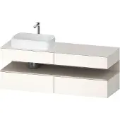 Duravit QA4777083840000 QAT KWTU WH Eck 1600x550x600 Wß Smt H